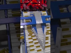 Intelligente AI-detectie van glazen fles