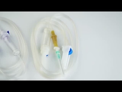 Luer Slip / Luer Lock Connector Wegwerpsysteem Steriele IV / Infusie Set In Plastic Material