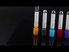 Aanpassing 10 ml bloedopvangbuis Wegwerpglas Plastic Lavender Cap