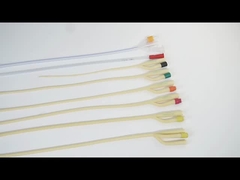 Standaard type wegwerp-latexfolie-katheter Fr26 met 100% siliconencoating