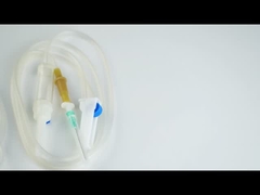 Latexvrije rubberbuis voor eenmalige infusie IV set Transfusie sets Latex rubber bulb